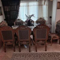 فروش سرویس مبلمان همراه با میزناهار خوری|مبلمان خانگی و میز عسلی|تهران, ازگل|دیوار