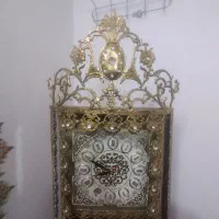 ساعت ایستاده برنجی