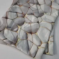 روبالشی مخمل پورش سه بعدی لمینت شده|رختخواب، بالش، پتو|فین, |دیوار