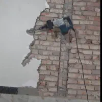 تخریبکاری تخریب بتن.دیوار.گچ.سرامیک.مزاییک