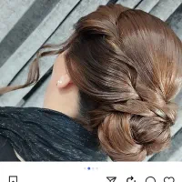 شینیون ،هزینه مواد ۱۰۰|خدمات آرایشگری و زیبایی|سبزوار, فقیه سبزواری|دیوار