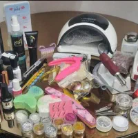 ابزار کامل کاشت ناخن