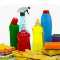 دستکش لاتکس و شوینده به صورت تک