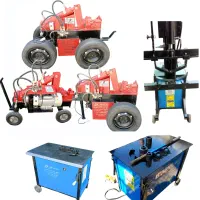 دستگاه خاموت زن/قیچی میلگرد بر/خمکن/نرده شاخ گوزنی