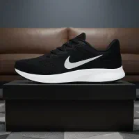 کفش ورزشی مردانه Nike زیره سفید مشکی