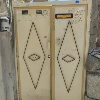 درب حیاط دولنگه