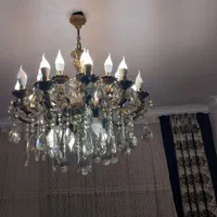 لوستر تمام برنج 24 شعله (اصل برنج )|لوستر و چراغ آویز|تهران, امام حسین|دیوار