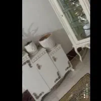 بوفه وجاکفشی ست سفیددرحدخشک مخصوص جهیزیه عروس|بوفه، ویترین، کنسول|زابل, |دیوار