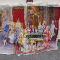 فرش6متری پشم دستریس و گیاهی وتابلوفرش پرابریشم|فرش|مشگین شهر, |دیوار