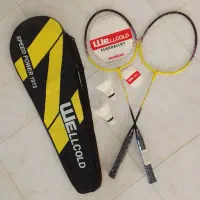 راکت بدمینتون ول کولد با کاور و توپ پر
