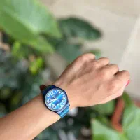 ساعت سواچ اصل ابی رنگ
