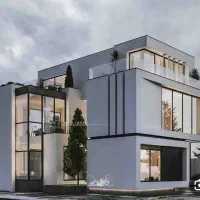 خانه ویلای بزرگ در مرکز شهر