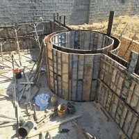 آرماتوربندی و قالب بندی استخر جکوزی منبع آب و ..