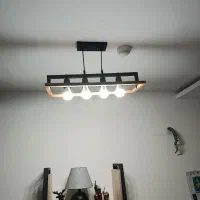 لوسترچهارشعله چشمه نور