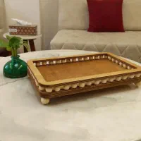 سینی پذیرایی پایه دار