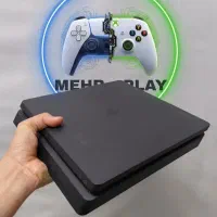 PS4 اسلیم ۵۰۰ گیگ،فول بازی انتخابی با ۲ دسته