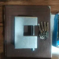 قفل کتابی نو مغزی برنجی 1عدد