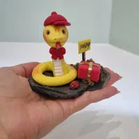 مجسمه مار زنگوله دار|مجسمه، تندیس، ماکت|مشهد, احمدآباد|دیوار