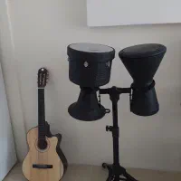 تمبک ضریب  تمپو داربوکا همراه پایه و کیف