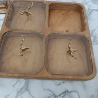 ظروف  چوبی|ظروف سرو و پذیرایی|کوهدشت, |دیوار