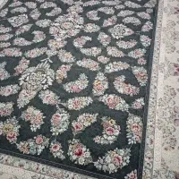 فرش 9 متر آکبند/ 1200شانه گلبرجسته فرش فانوس