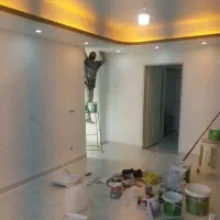صفر تا صد ساختمان نقاشی ساختمان گچ کاری کاغذدیواری|خدمات پیشه و مهارت|کرج, کوی کارمندان شمالی|دیوار