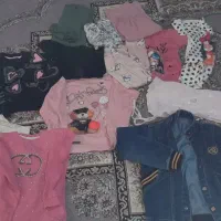 ۱۴ تکه لباس مفت|کفش و لباس بچه|قوچان, |دیوار