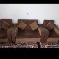 مبل ۷نفره  سالم با میز عسلی بزرگ