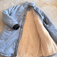 پالتو زنانه آبی فیلی کاملا نو