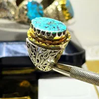 انگشترساز نقره فیروزه