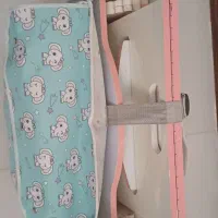 گهوار تاشو و مسافرتی سبک چوبی|تخت و صندلی بچه|شیراز, دارالرحمه|دیوار