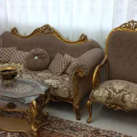 مبل استیل ۵ نفره|مبلمان خانگی و میز عسلی|تهران, شهرک آزادی|دیوار