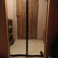 پرده آهنربایی طلقی و توری