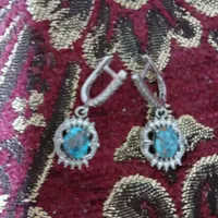 نقره گوشواره وپلاک وزنجیرنقره اصل