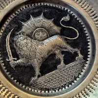 بشقاب گردسوز تپانچه|صنایع دستی و سایر لوازم تزئینی|اصفهان, باغ فدک|دیوار