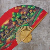 بادبزن بزرگ|صنایع دستی و سایر لوازم تزئینی|قم, سراجه (۱۵ خرداد)|دیوار