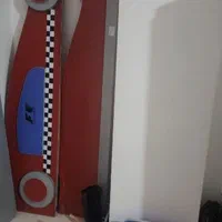 تخت خواب تک نفره بدون تشک طرح ماشینی|تخت و سرویس خواب|کوهسار (البرز), |دیوار