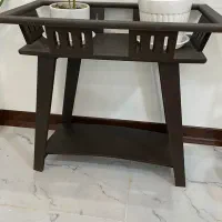 استند گل چوبی