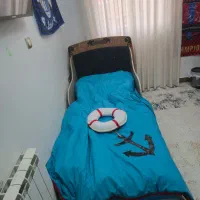 تخت یک نفره طرح کشتی