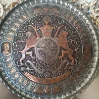 مجمع سینی مسی قدیمی قلم زنی هخامنشی