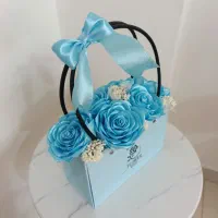 باکس گل ، فلاور بگ ، گل روبانی ، روز زن