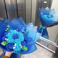 انواع دسته گل روبانی اقتصادی به قیمت عمده|گل مصنوعی|شیراز, محراب|دیوار