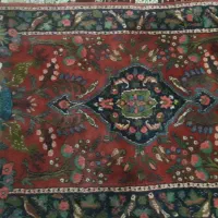 فرش دستبافت قاجاریه با قدمت بالای ۱۳۰سال