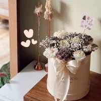 باکس گل شمعی و شمع های پینترستی