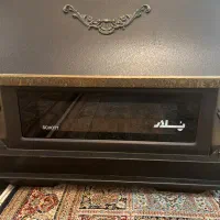 بخاری گازی پلار طرح شومینه ایی