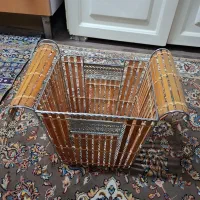 سطل اشغال حصیری طرح کلاسیک|صنایع دستی و سایر لوازم تزئینی|اسلام‌شهر, باغ فیض|دیوار