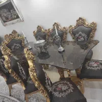 مبل ۹نفره و میز غذاخوری ۸نفره