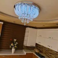 لوستر سقفی ۳ حالته لوکس ریموت دار و فلش خور|لوستر و چراغ آویز|اردبیل, |دیوار