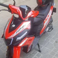 موتورسیکلت بنلی 125VZ قرمز مدل 1400