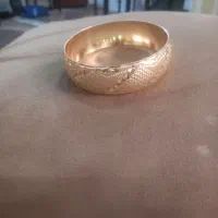 النگو طلا روس رنگ ثابت تضمینی سایز بزرگ ۵